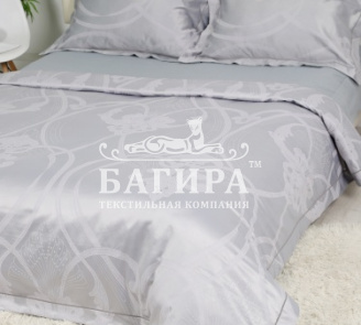 Постельное бельё (КПБ) "Сатин-жаккард" Сильвия
