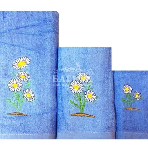 Ромашки 2 Голубой