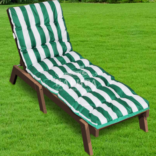 Матрац для шезлонга, оксфорд комбинированный, пиковка (борт 6)