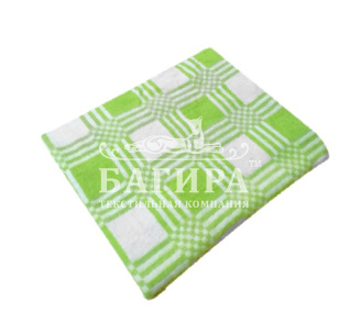 Квадрат белый, салатовый