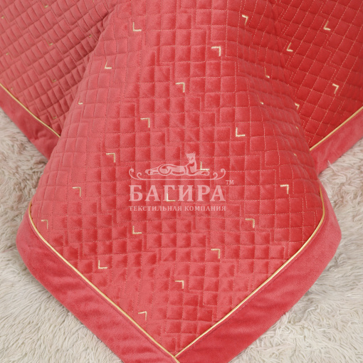Покрывало "Бархат" Красный