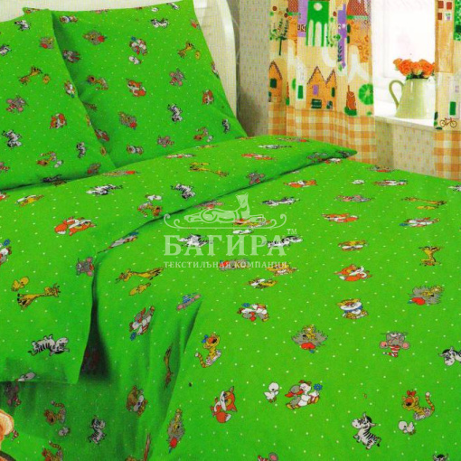 Животный мир (бежевый)