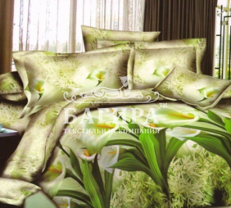 Калла в зелени