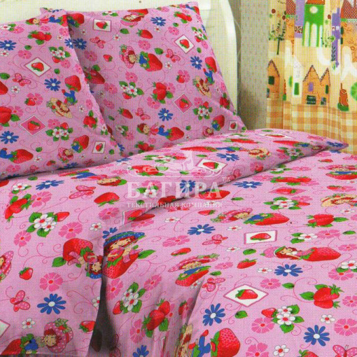 Дети на клубничке