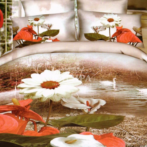 Цветы на пруду 2