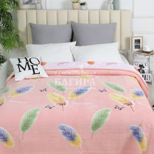 Покрывало "Бархат" двустороннее №87