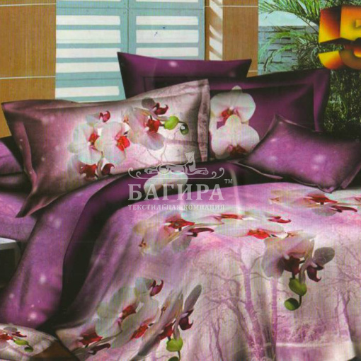 Орхидея на розовом