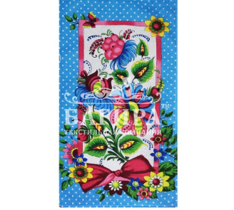 Цветочный микс 4 Голубой