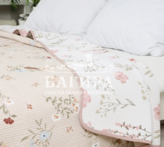 Покрывало-одеяло двустороннее "Хлопок" №11