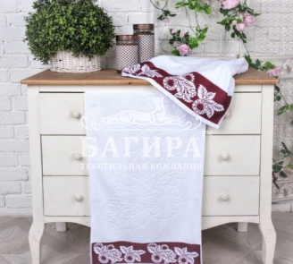 Бренчес белый/бордо