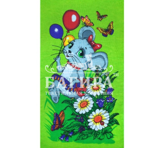 Мышонок 3 Салатовый