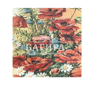 Красные цветы