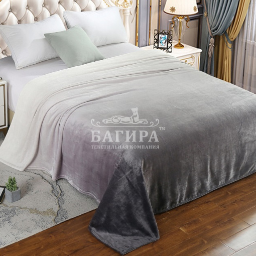 Стальной агат (омбре)