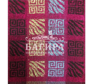 Греческие узоры Малиновый