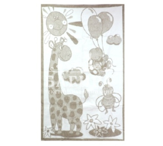 "Жираф" бело-бежевое