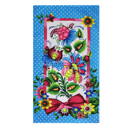 Цветочный микс 4 Голубой