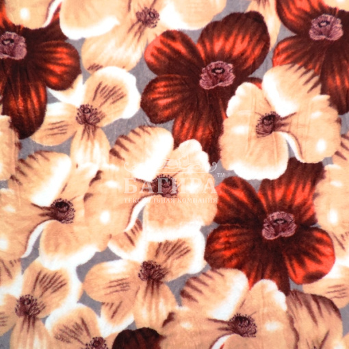 Цветы на сером