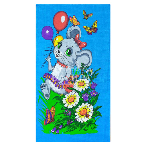 Мышонок 3 Голубой