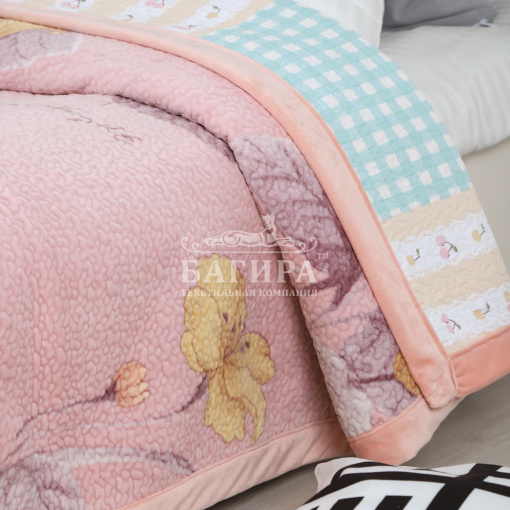 Покрывало "Бархат" двустороннее №54