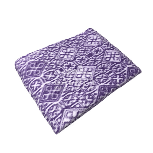 Марсель белый, фиолетовый