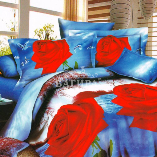 Роза в синеве 2