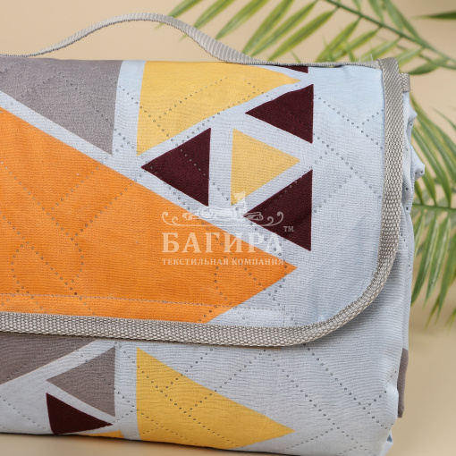 Коврик "Пляжный" Треугольники