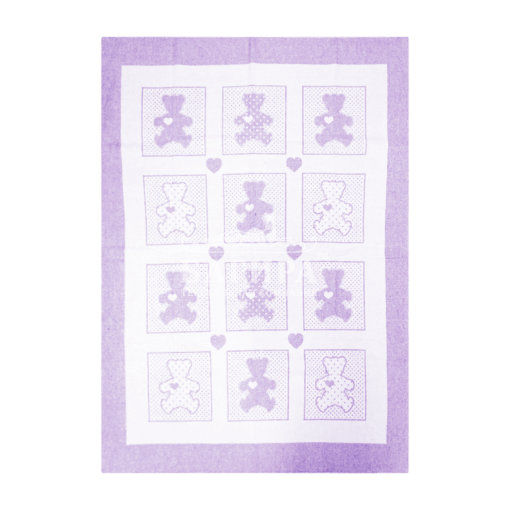 "Барни" бело-лиловое