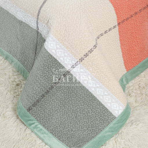 Покрывало "Бархат" двустороннее №3/1