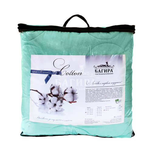Одеяло "Хлопок" Мята полновесное