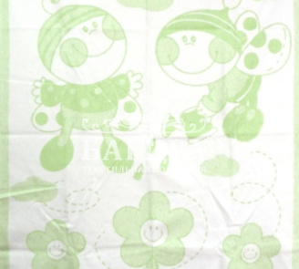 "Букашка" бело-салатовое