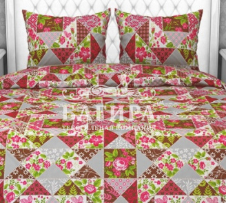 Пэйчворк серый