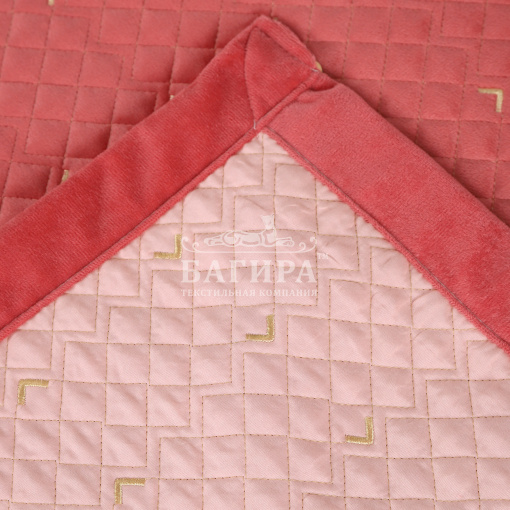 Покрывало "Бархат" Красный