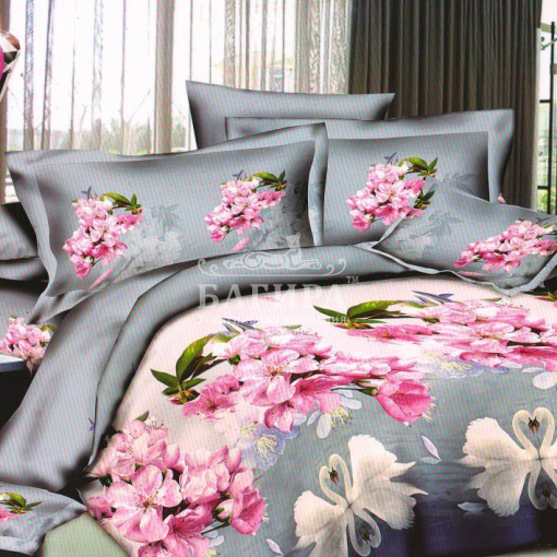 Пара лебедей