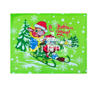 Дед Мороз 2 Салатовый