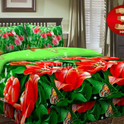 Красный тюльпан