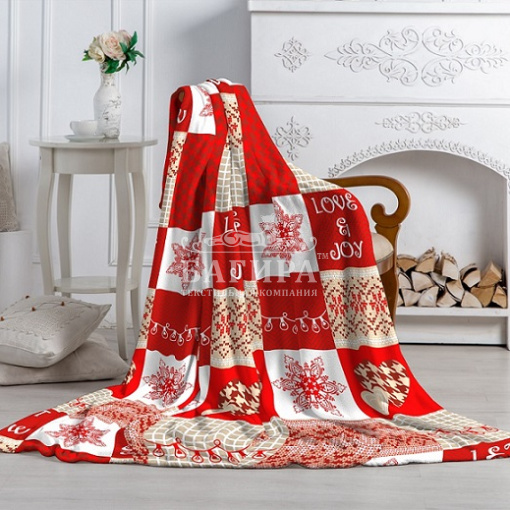 Пэчворк красный (софт)