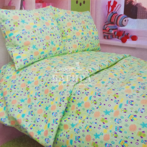 Совушки салатовый