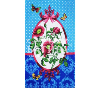 Цветочный микс 2 Голубой