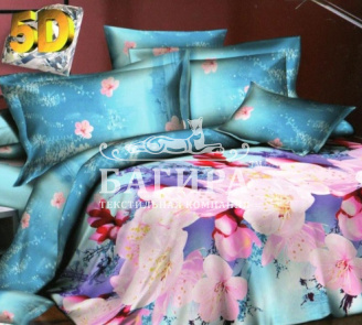 Орхидея на голубом