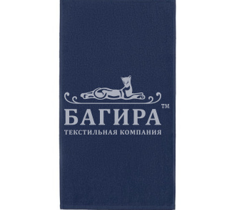 Полотенце МахровоеТемно-синий