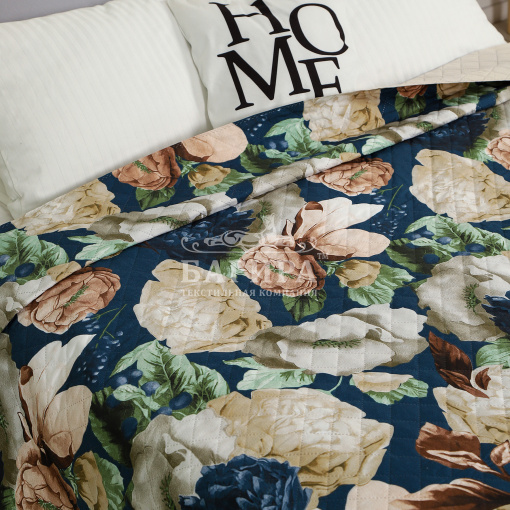 Покрывало "Полисатин" Эконом Цветы