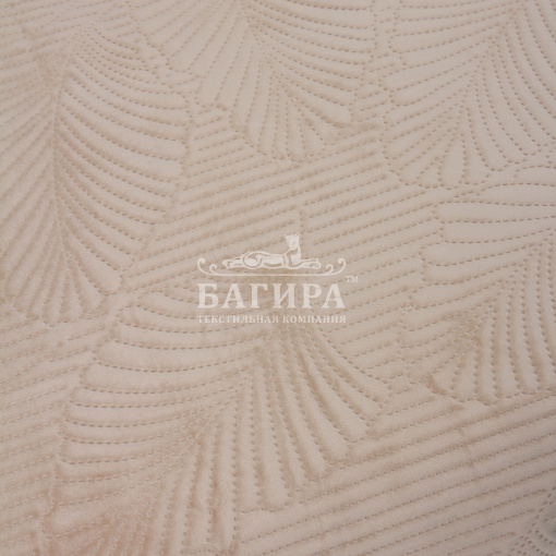 Покрывало Бархат полуглянец "VERONA" Бежевый