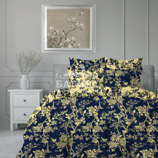 Пташки на синем