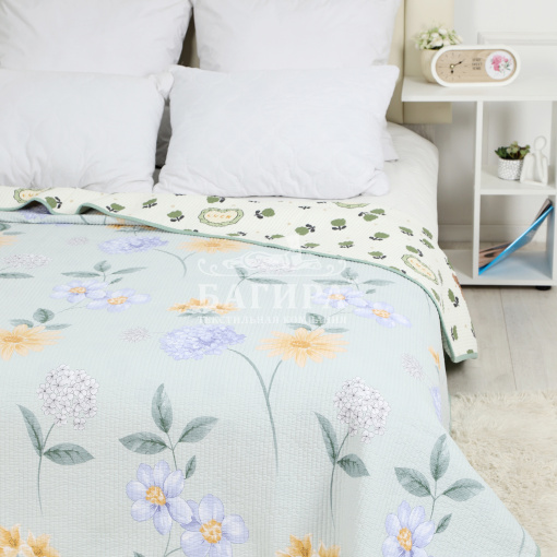 Покрывало-одеяло двустороннее "Хлопок" №21