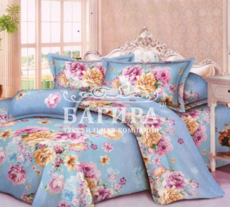 Пионы на голубом