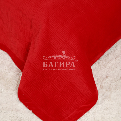Покрывало "Греция" Ярко-красный
