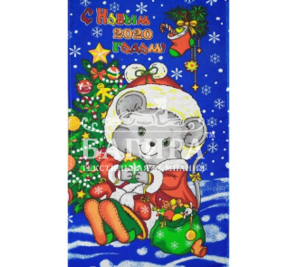 Праздничное (вид 4) Синий