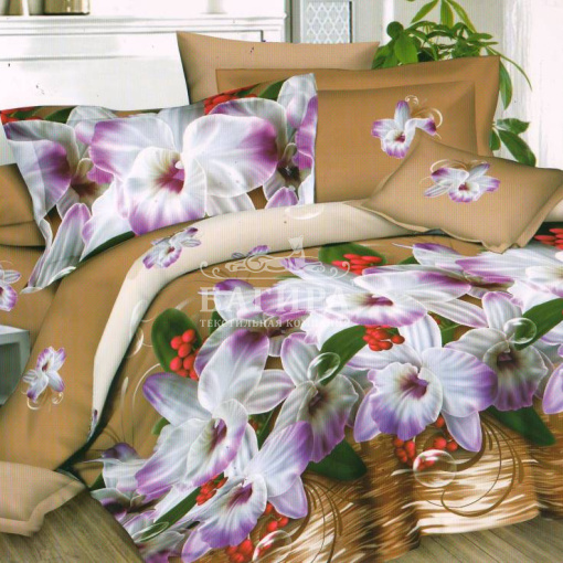 Орхидея на бежевом